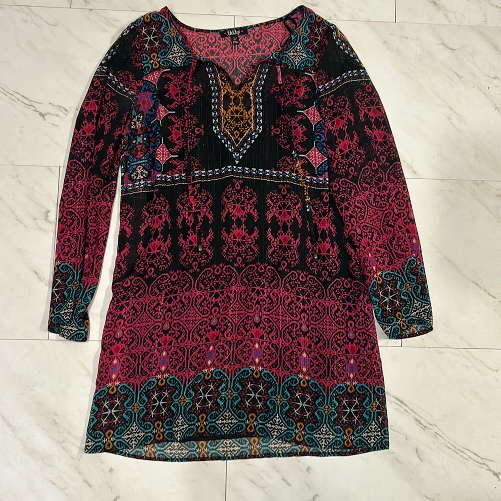 Sheer Boho Dress